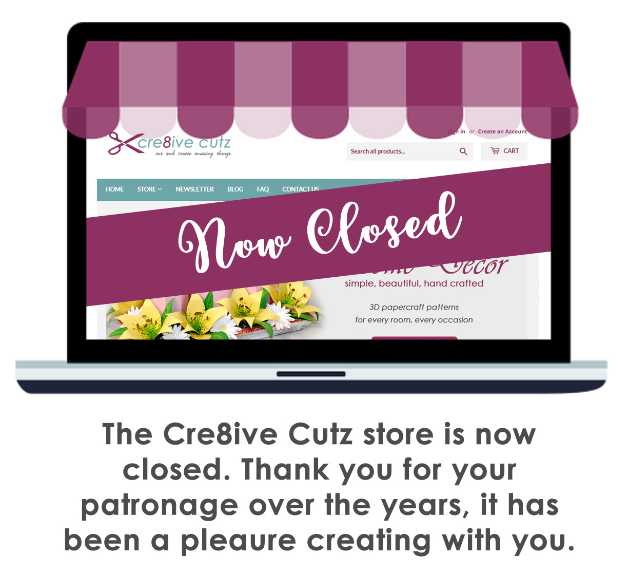 Cre8ive Cutz Closed